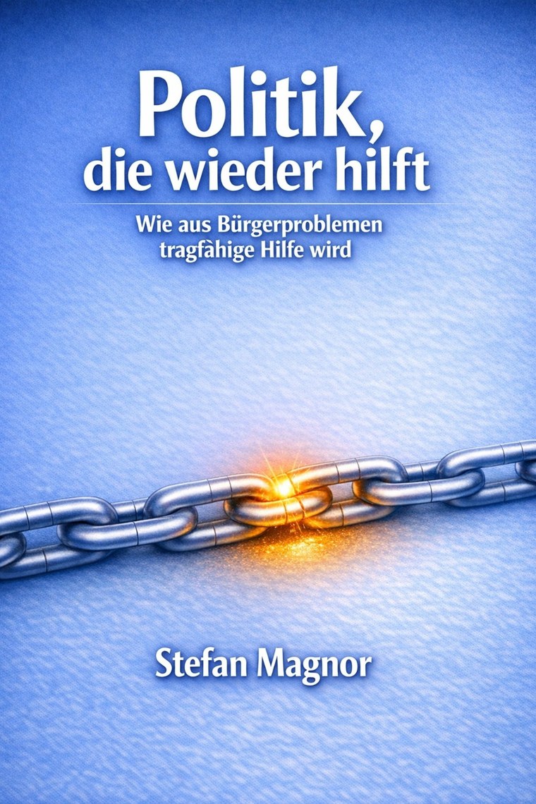 Cover des Buches Politik, die wieder hilft von Stefan Magnor